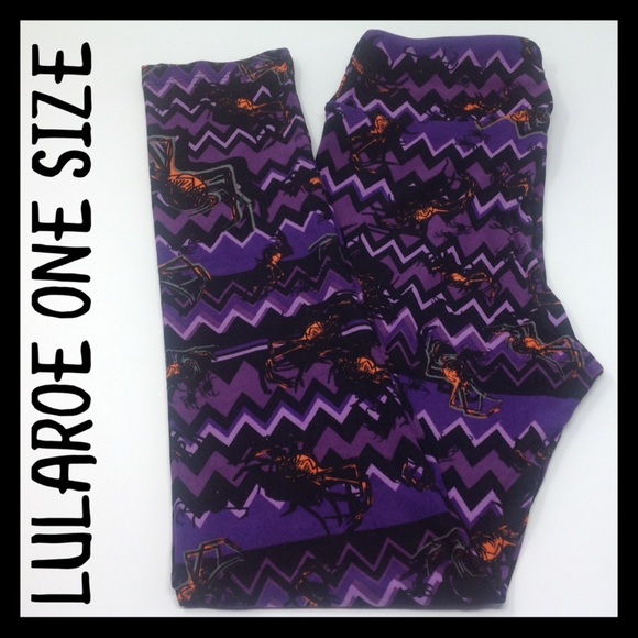 LuLaRoe Pants - Halloween Lu LaRoe Leggings One Size 2-10 LLR